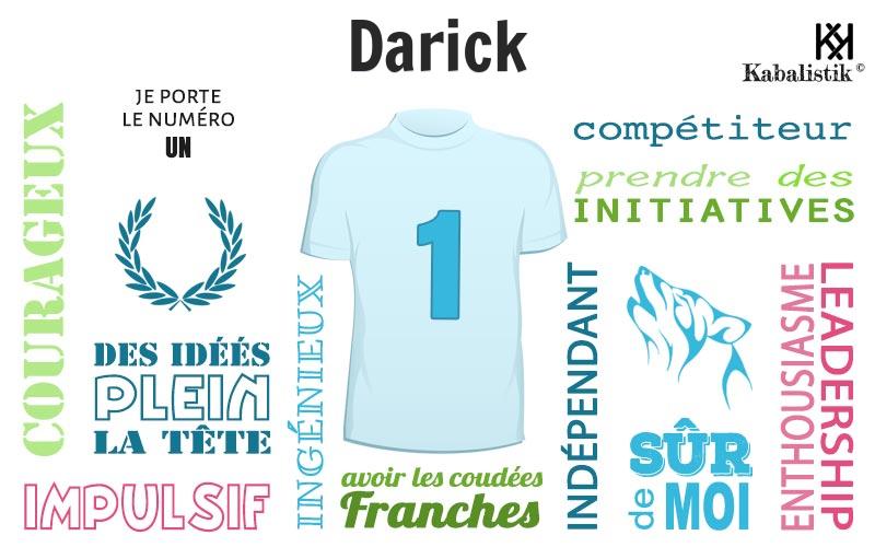 La signification numérologique du prénom Darick