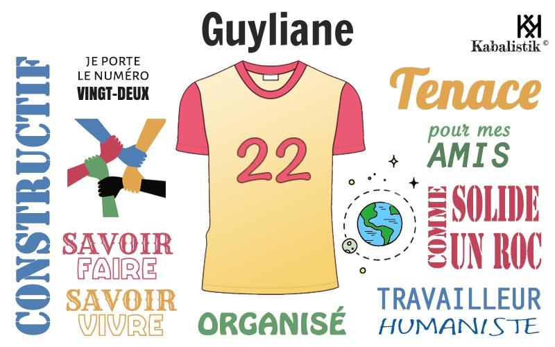 La signification numérologique du prénom Guyliane
