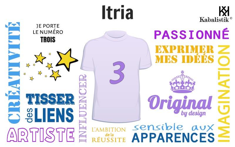 La signification numérologique du prénom Itria