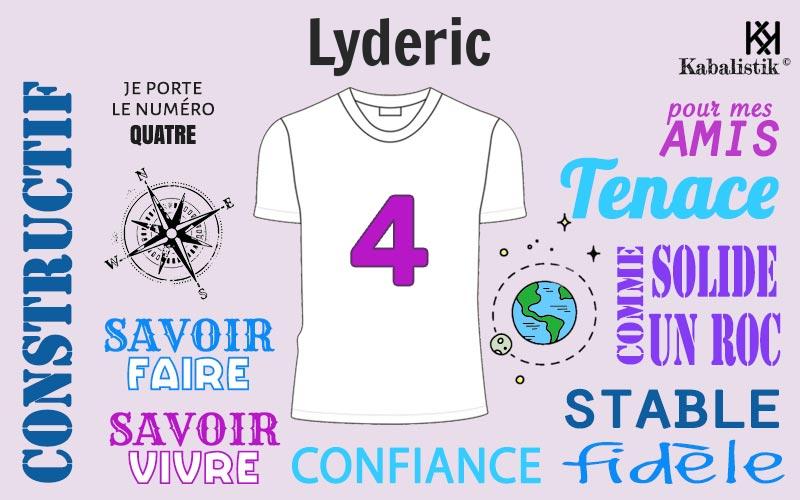 La signification numérologique du prénom Lyderic