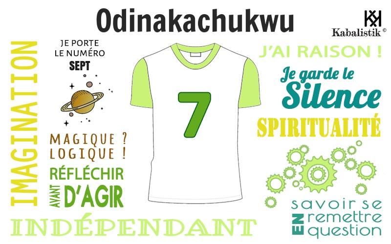 La signification numérologique du prénom Odinakachukwu