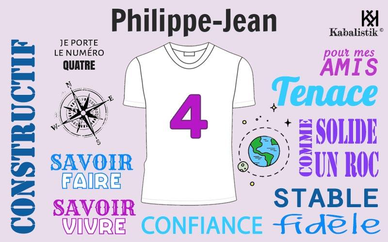 La signification numérologique du prénom Philippe-jean