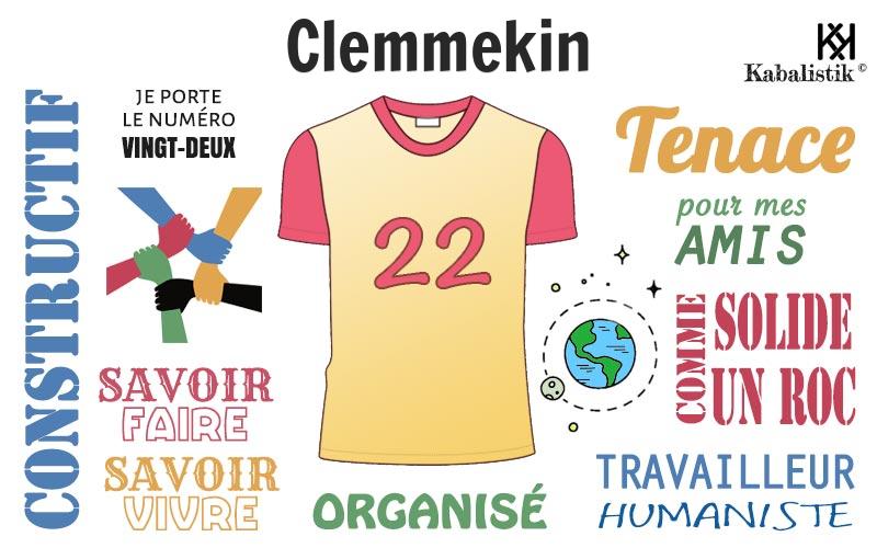 La signification numérologique du prénom Clemmekin