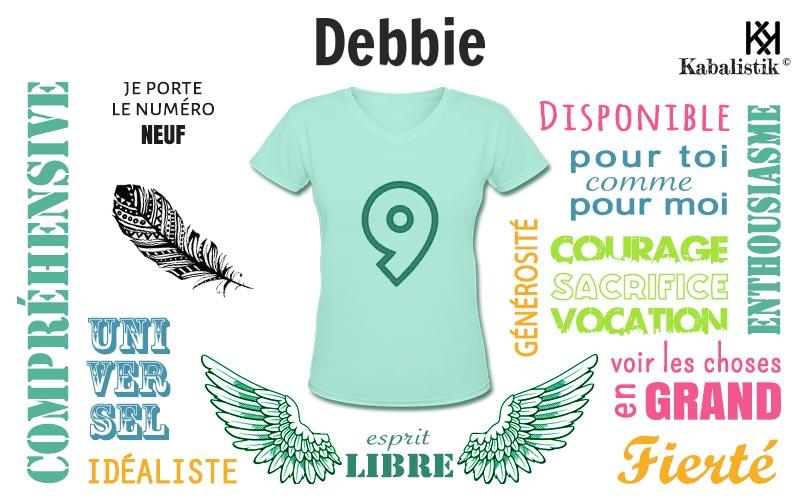 La signification numérologique du prénom Debbie