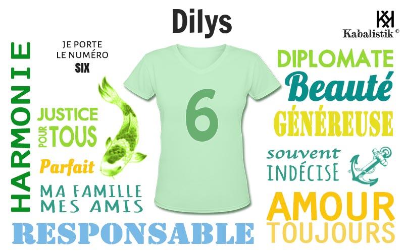 La signification numérologique du prénom Dilys