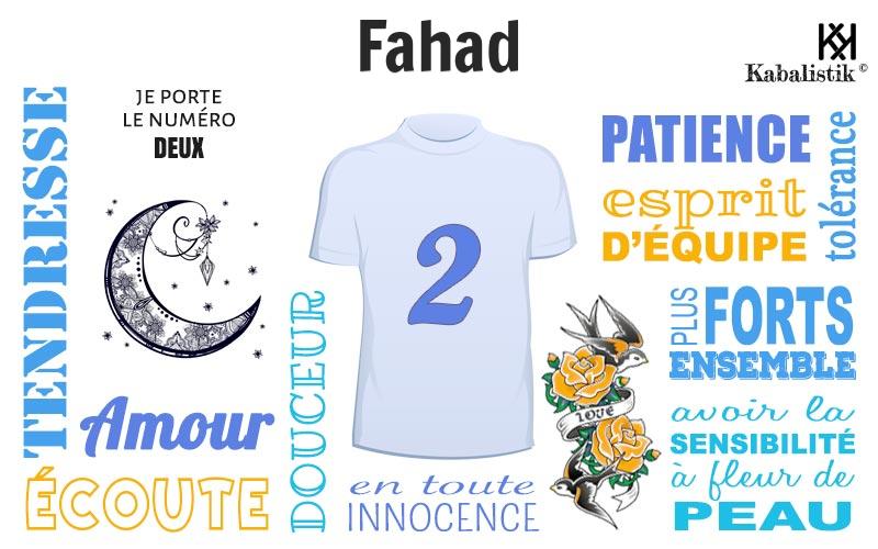 La signification numérologique du prénom Fahad