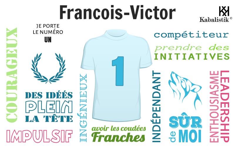 La signification numérologique du prénom Francois-victor