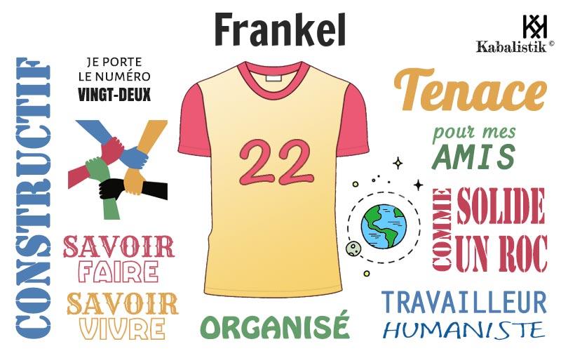 La signification numérologique du prénom Frankel