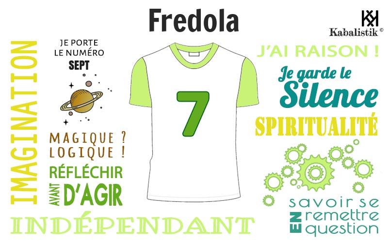 La signification numérologique du prénom Fredola