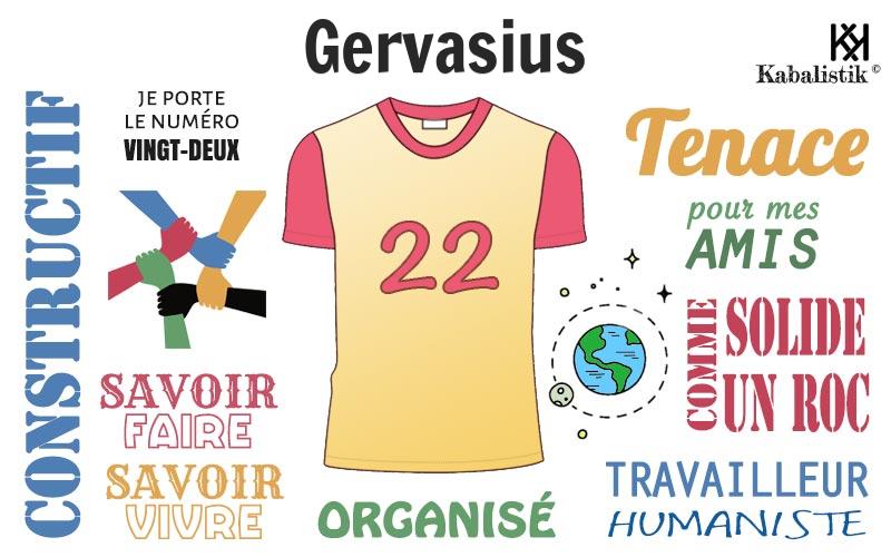 La signification numérologique du prénom Gervasius