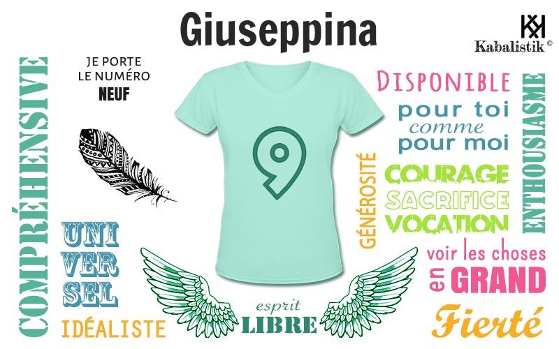La signification numérologique du prénom Giuseppina