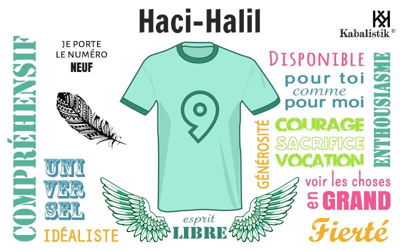 La signification numérologique du prénom Haci-halil