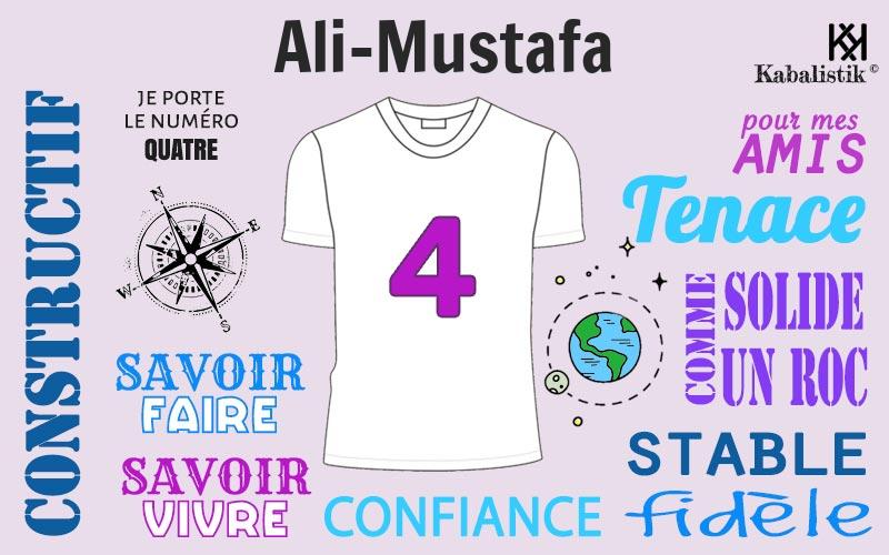 La signification numérologique du prénom Ali-mustafa