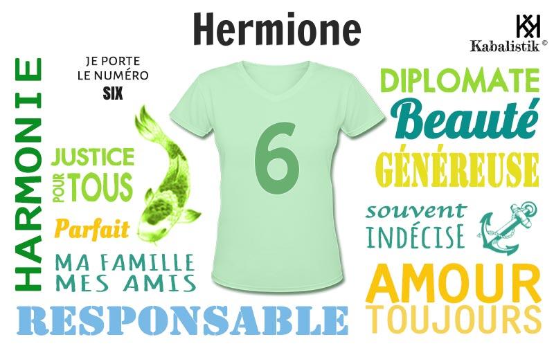 La signification numérologique du prénom Hermione
