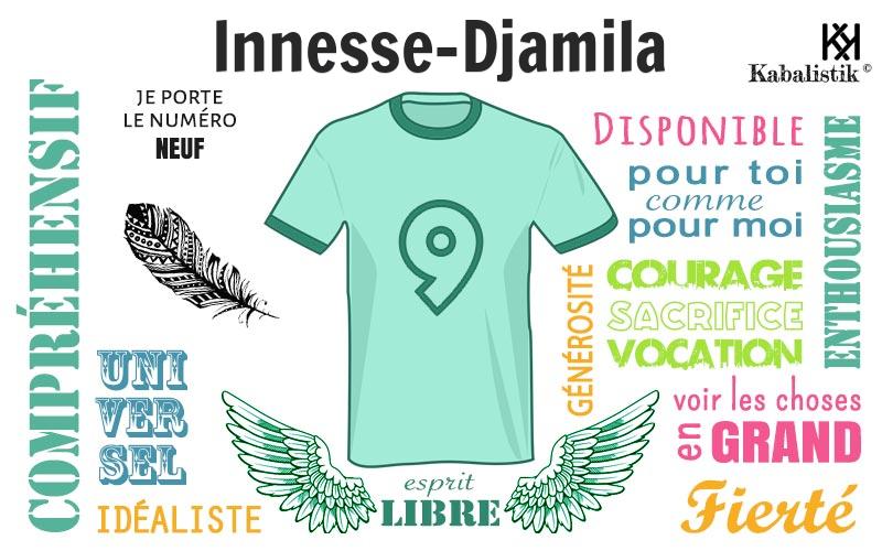 La signification numérologique du prénom Innesse-djamila