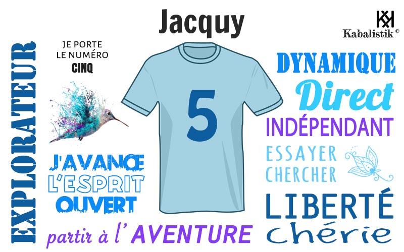 La signification numérologique du prénom Jacquy