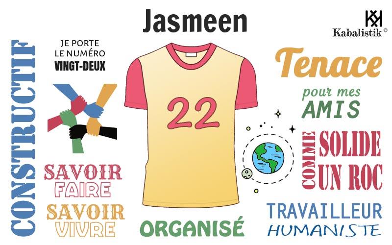 La signification numérologique du prénom Jasmeen