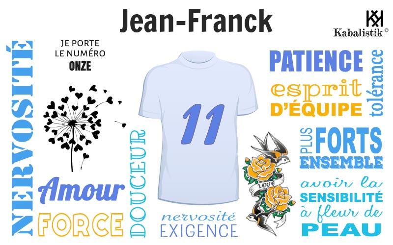 La signification numérologique du prénom Jean-franck