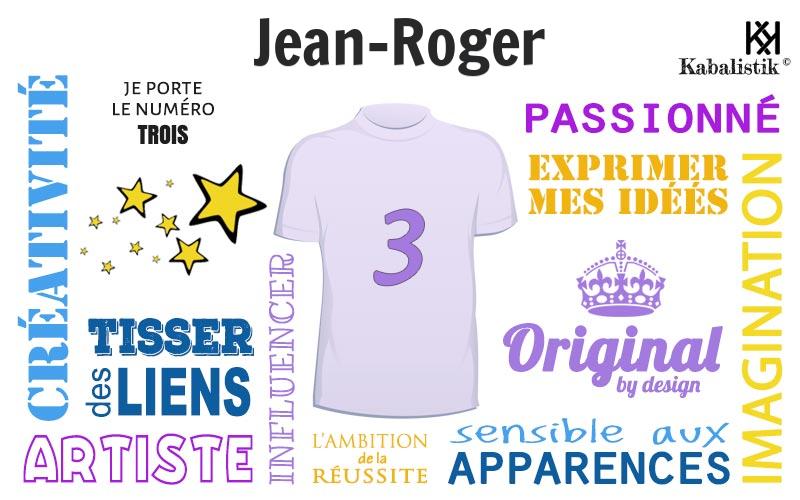 La signification numérologique du prénom Jean-roger