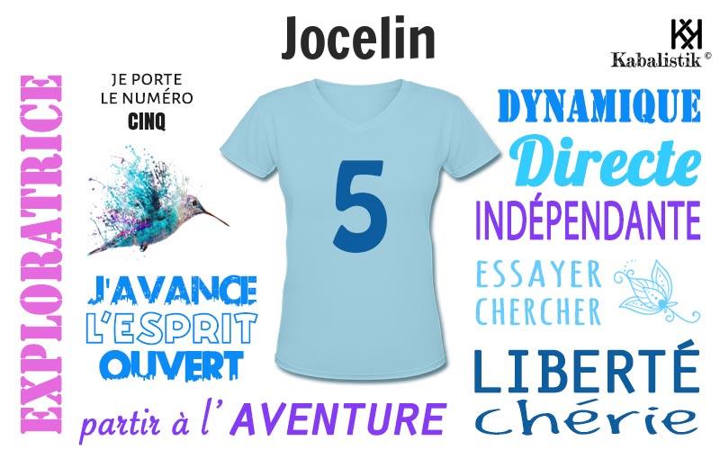 La signification numérologique du prénom Jocelin