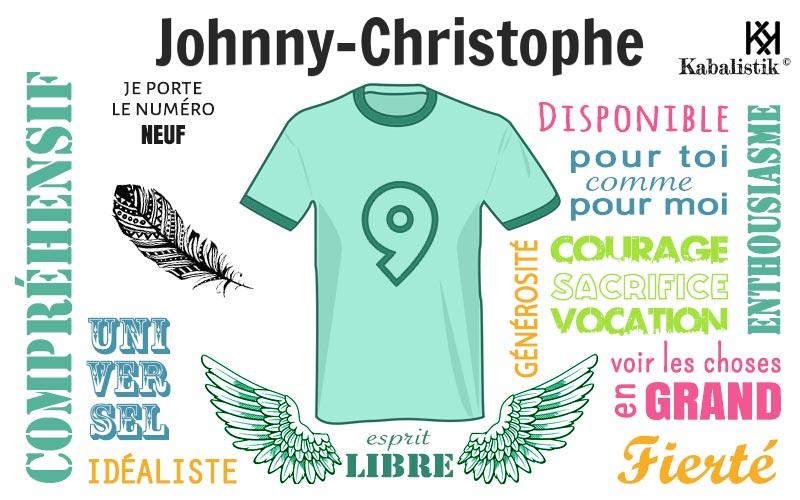 La signification numérologique du prénom Johnny-christophe