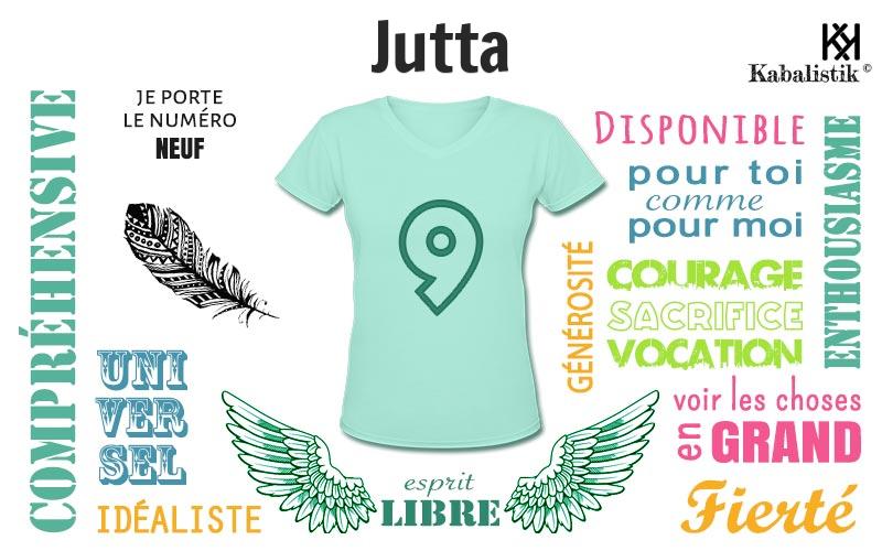 La signification numérologique du prénom Jutta