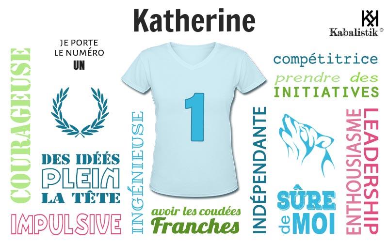 La signification numérologique du prénom Katherine