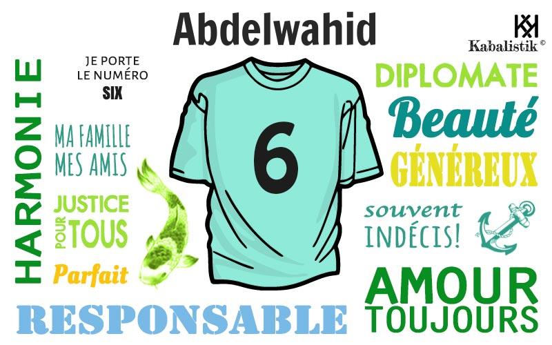 La signification numérologique du prénom Abdelwahid