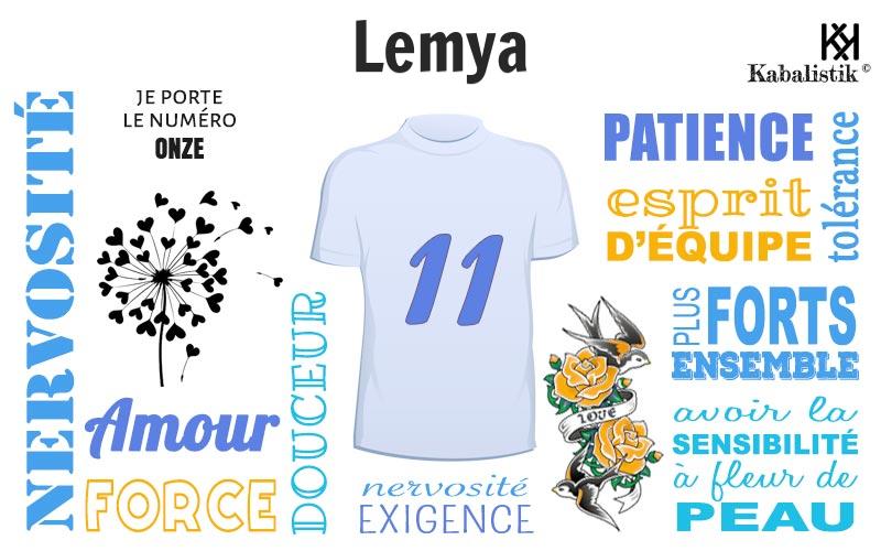 La signification numérologique du prénom Lemya