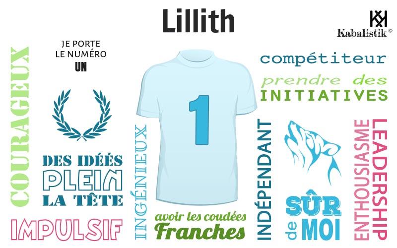 La signification numérologique du prénom Lillith