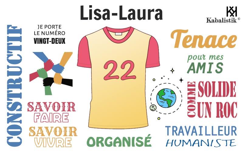La signification numérologique du prénom Lisa-laura