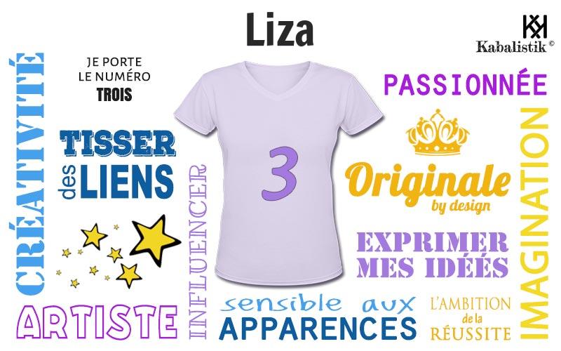 La signification numérologique du prénom Liza