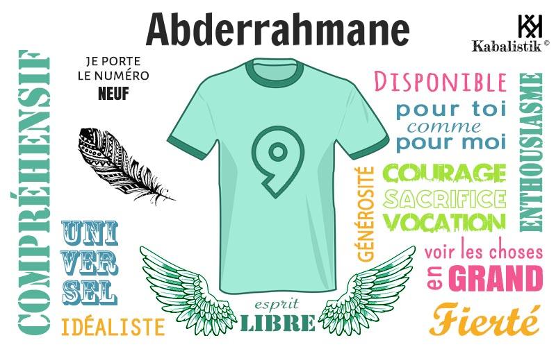 La signification numérologique du prénom Abderrahmane