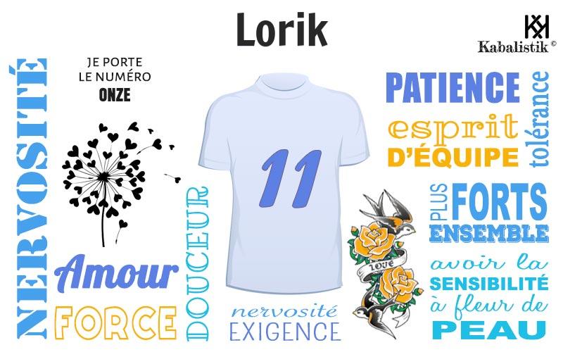 La signification numérologique du prénom Lorik