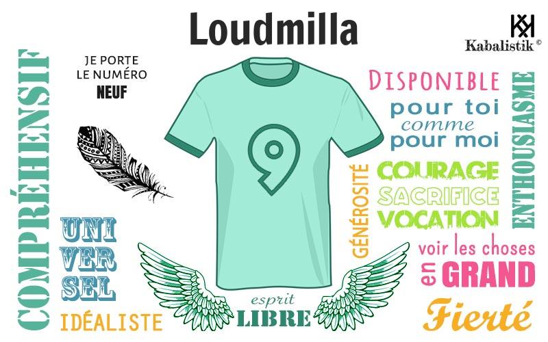 La signification numérologique du prénom Loudmilla