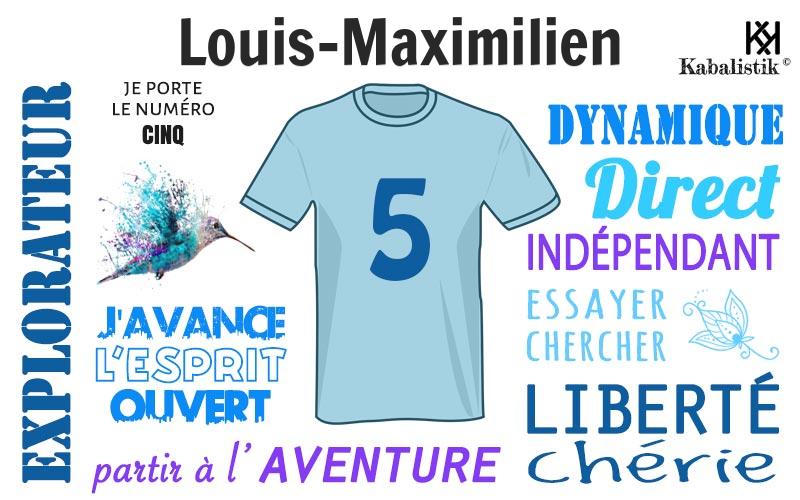 La signification numérologique du prénom Louis-maximilien