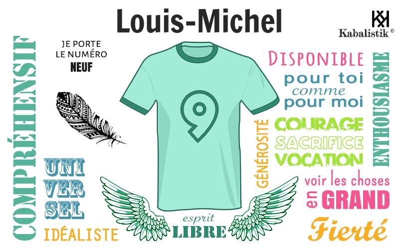 La signification numérologique du prénom Louis-michel