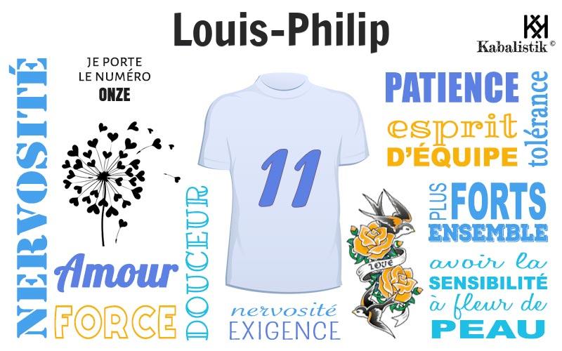 La signification numérologique du prénom Louis-philip