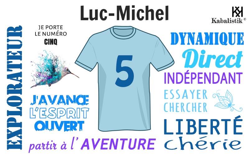 La signification numérologique du prénom Luc-michel
