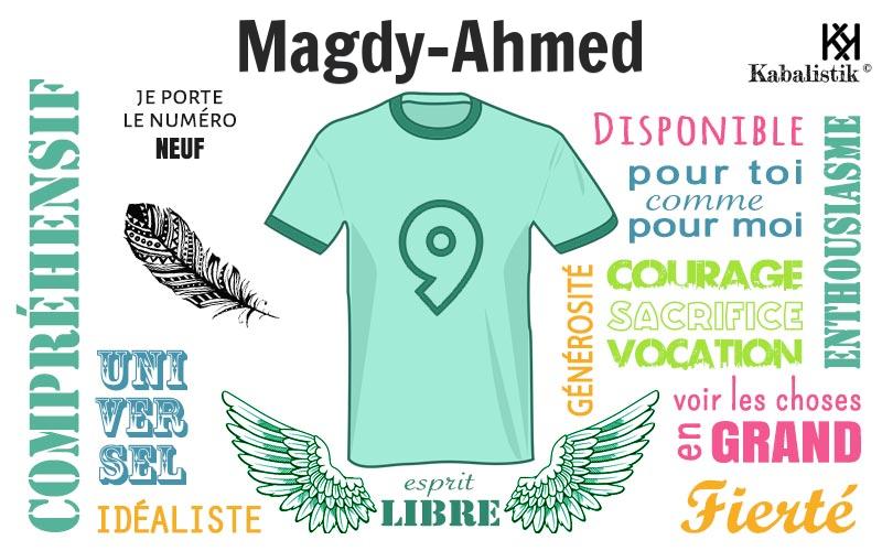 La signification numérologique du prénom Magdy-ahmed