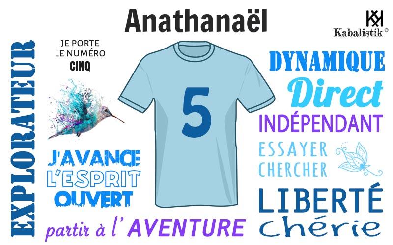 La signification numérologique du prénom Anathanaël