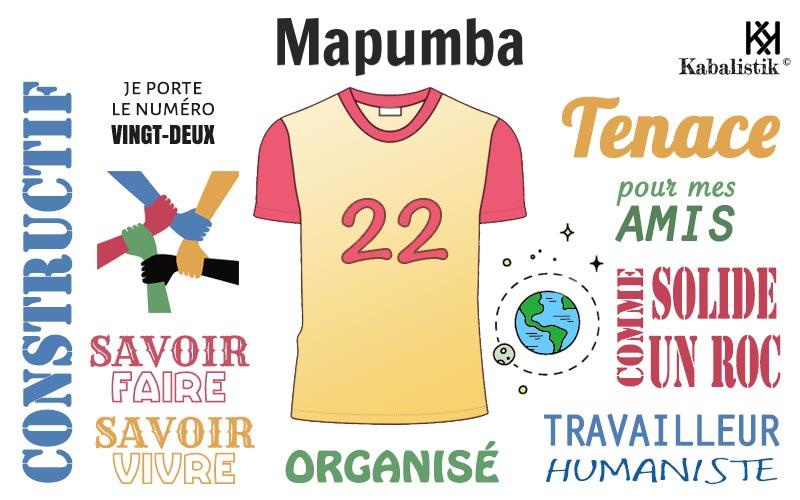 La signification numérologique du prénom Mapumba