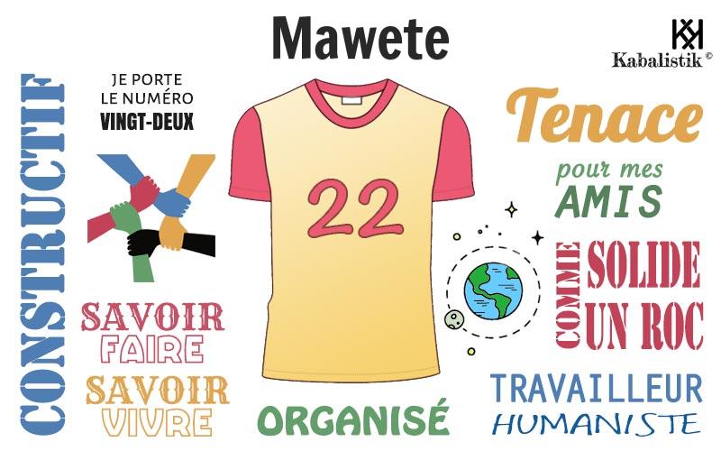 La signification numérologique du prénom Mawete