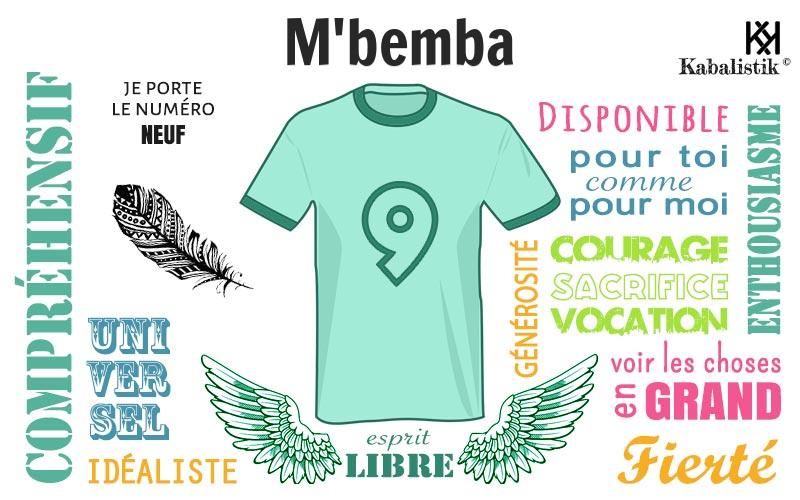 La signification numérologique du prénom M'bemba