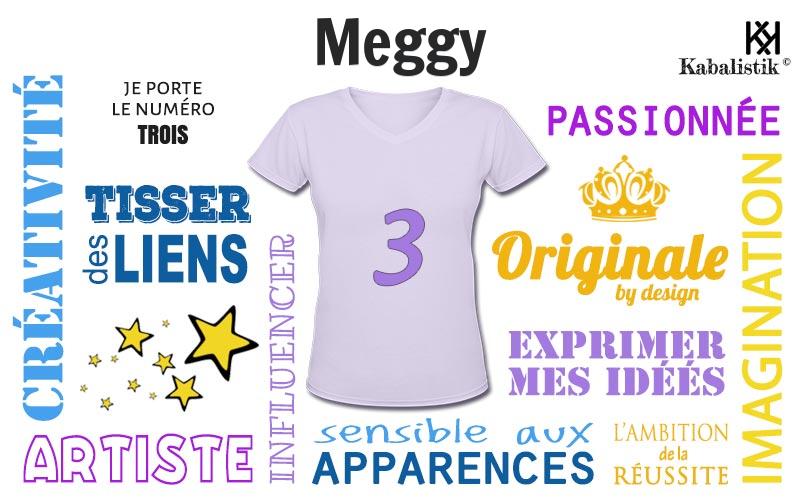La signification numérologique du prénom Meggy