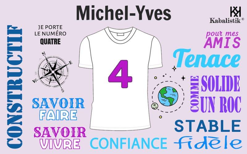 La signification numérologique du prénom Michel-yves