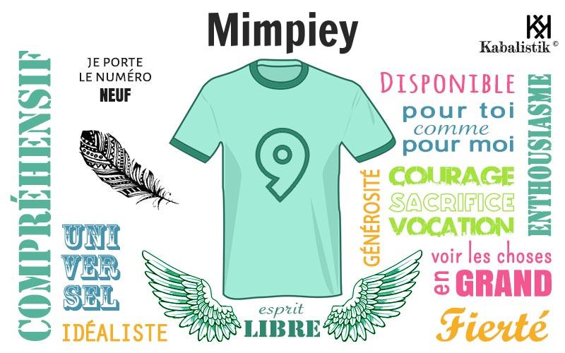 La signification numérologique du prénom Mimpiey