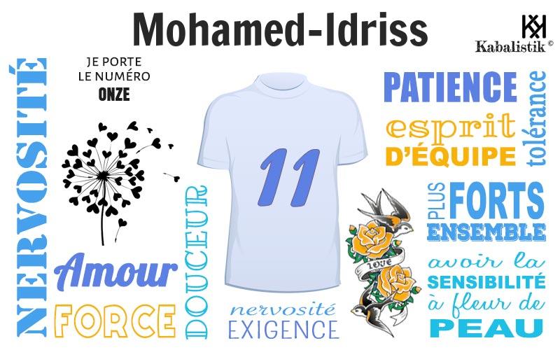 La signification numérologique du prénom Mohamed-idriss