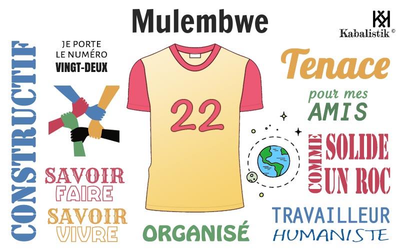 La signification numérologique du prénom Mulembwe