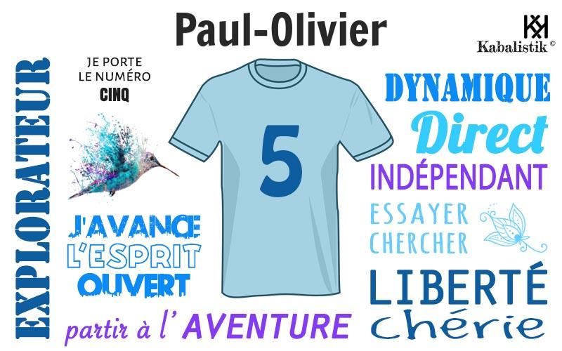 La signification numérologique du prénom Paul-olivier